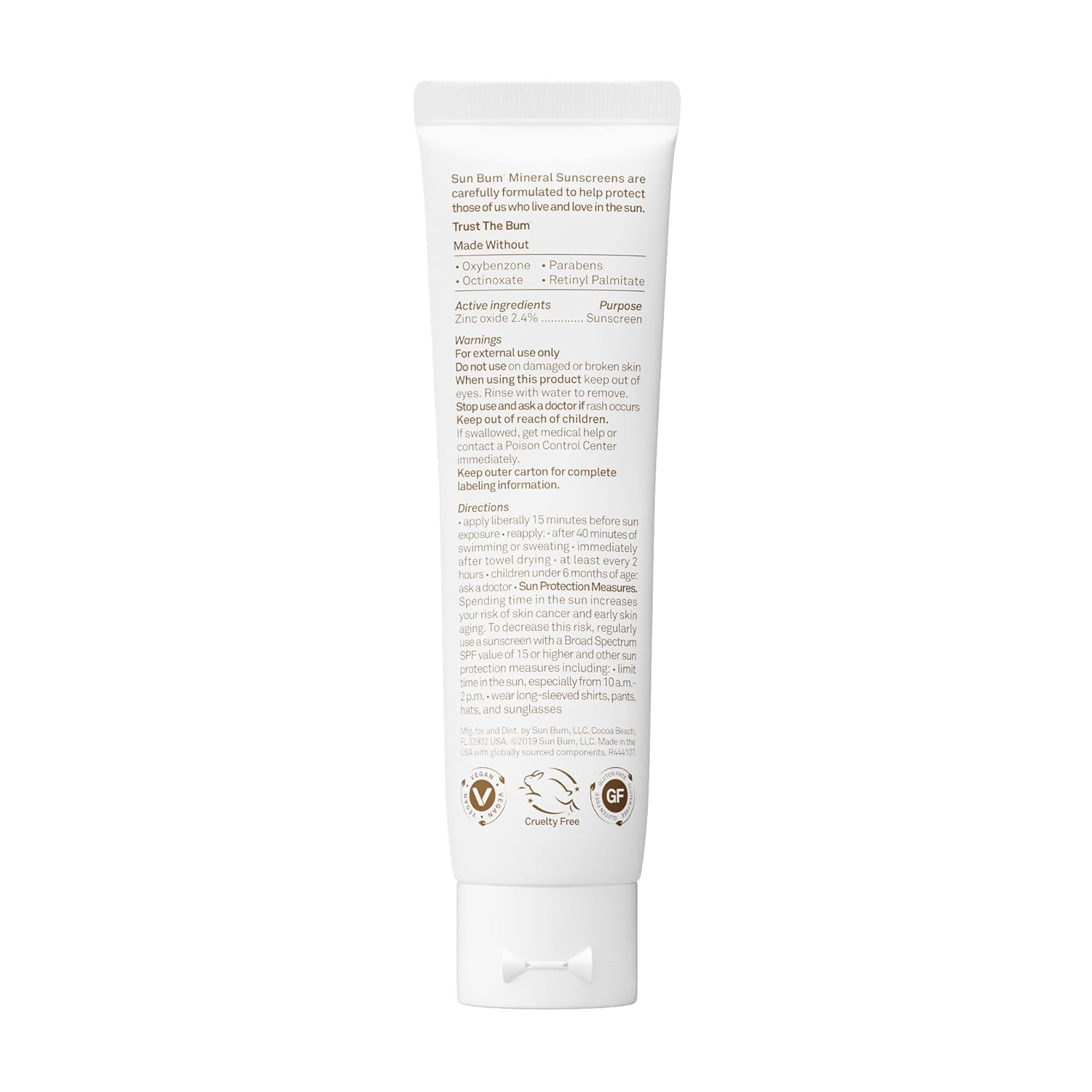 Sun Bum Tinted Mineral Sunscreen – Clean Beauty Essential for Mindful Morning Skincare Routines