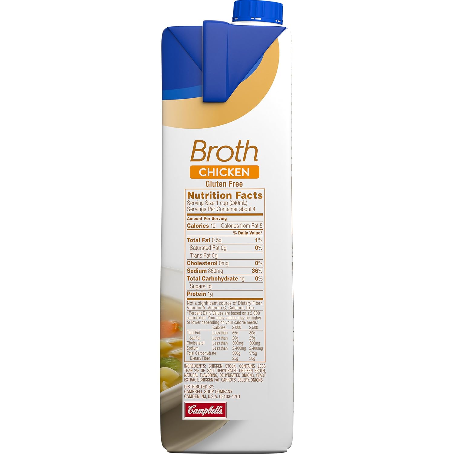 Swanson Chicken Broth – Resealable Carton Pack of 6 for Clutter-Free Cooking