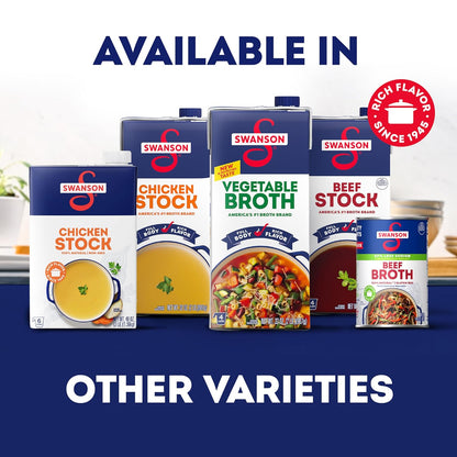 Swanson Ready Ramen-Style Broth – Housewarming Gift Idea for New Apartment Kitchens, 32 oz