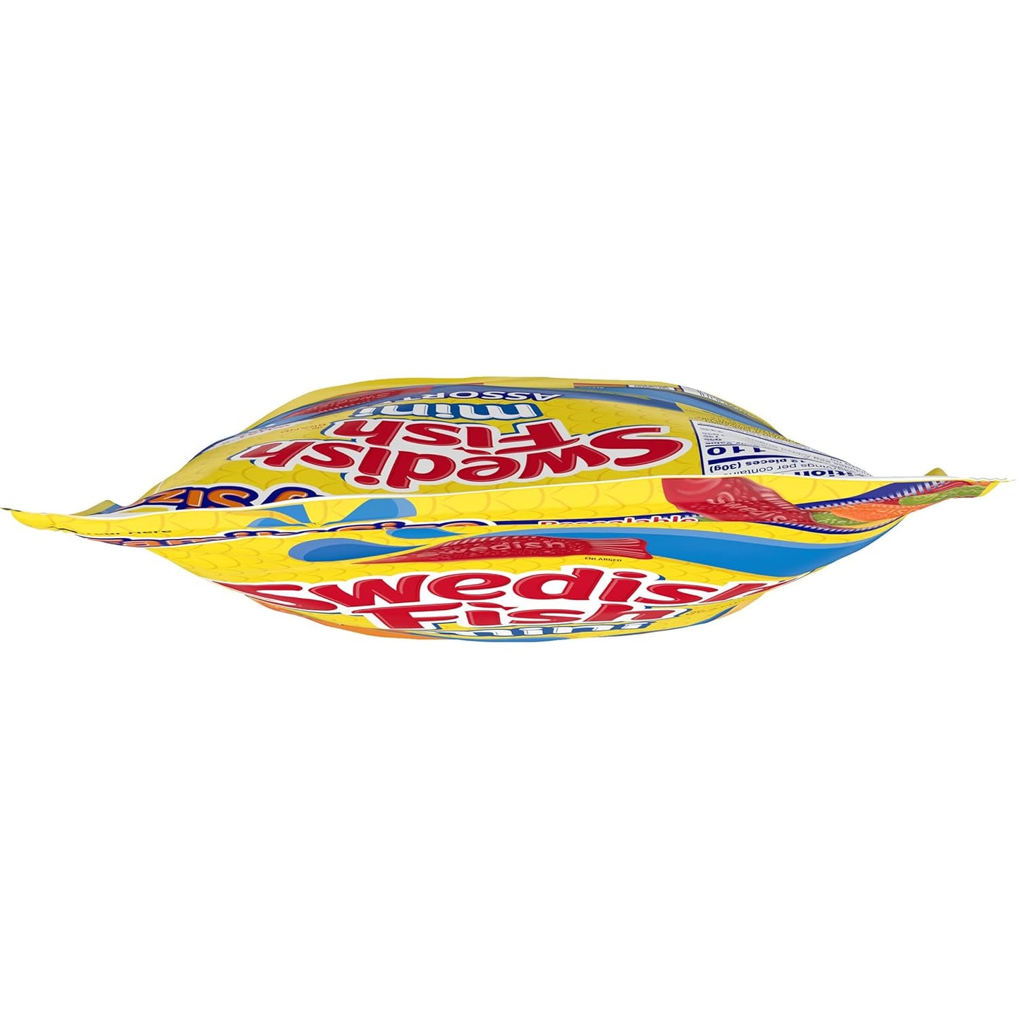 Swedish Fish Mini Fish-Shaped Candy – Kid-Friendly Soft Chews for Stocking Stuffers, Christmas Stockings, and Valentine Class Parties, 24 Bags