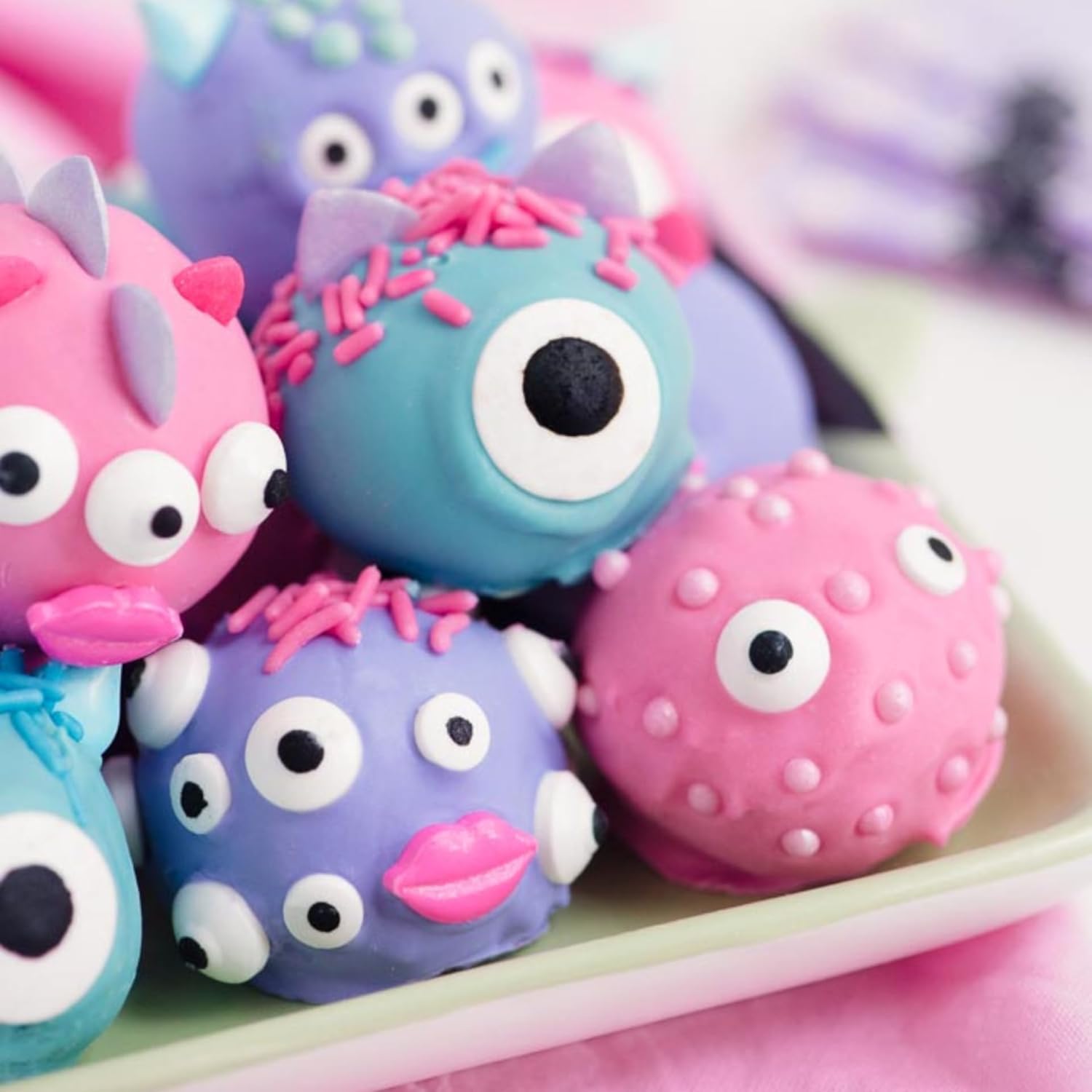 Sweets Indeed Halloween Eyeball Tacklebox – Sturdy Reusable Jar of Edible Eyes for Farmers Market Bakery Booths