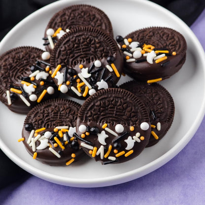 Sweets Indeed Halloween Sprinkle Mix – Nut Free, Dye Free Sprinkle for School Safe Treat Making