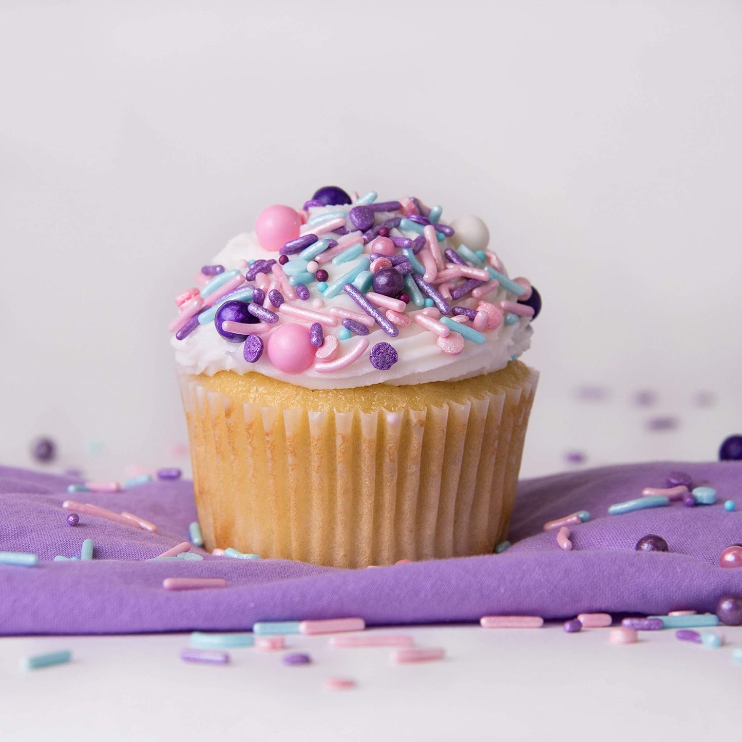 Sweets Indeed Sprinklefetti Kid Friendly Sprinkle Jar in Reusable Container – Easy Dessert Topper for Playdates, Birthday Tables, and Family Baking