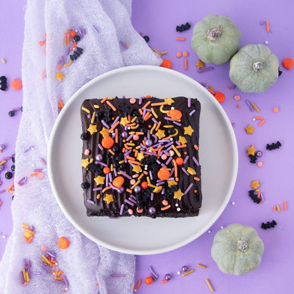 Sweets Indeed Toil & Trouble Sprinklefetti – Themed Toppings for Spooky Cake Pops & Halloween Bark Displays