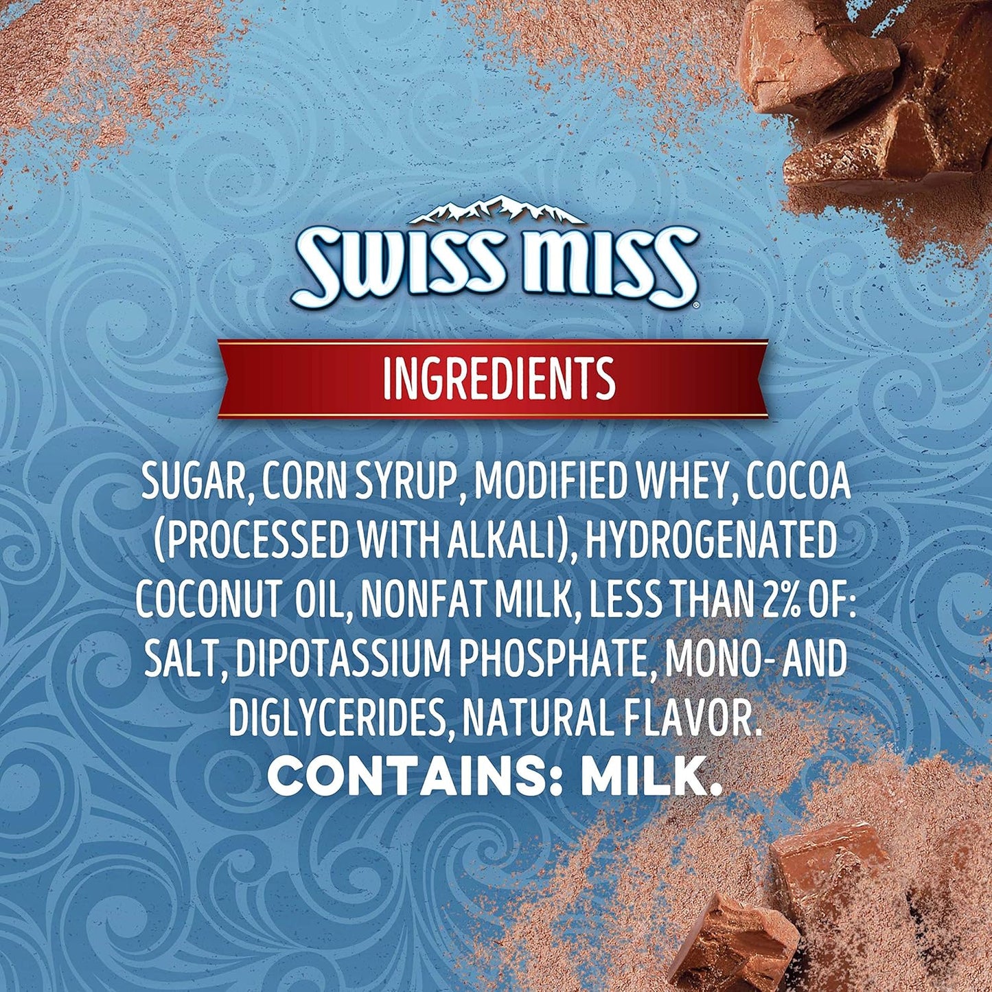 Swiss Miss Rich Chocolate Mix – Travel-Friendly Hot Cocoa for Camping and Hotel Rooms