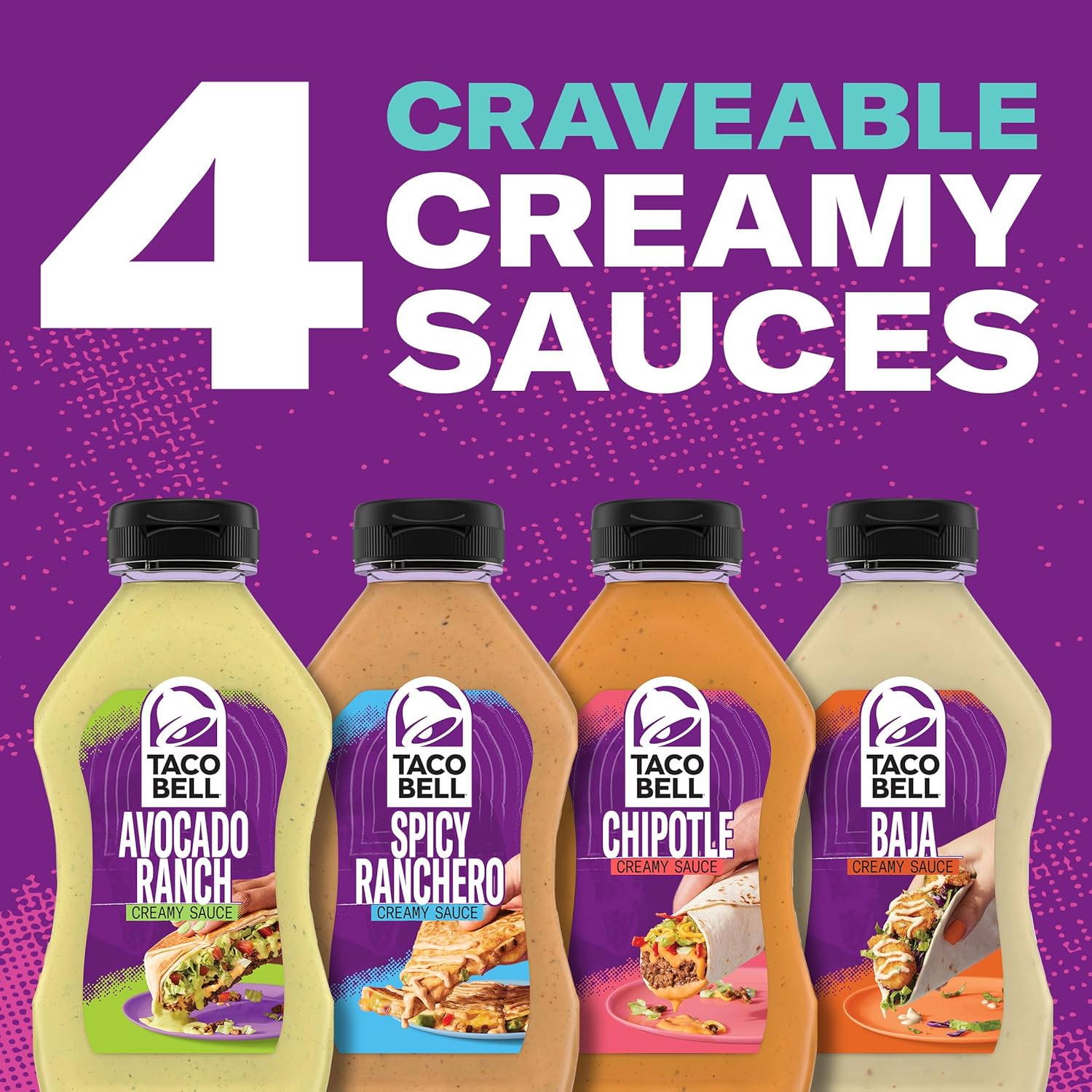 Taco Bell Creamy Chipotle Sauce – Unique Kitchen Gift for Her, Spicy Sauce Lover Present for Birthdays
