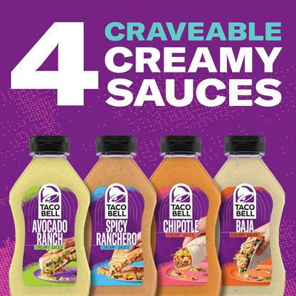 Taco Bell Creamy Chipotle Sauce – Unique Kitchen Gift for Her, Spicy Sauce Lover Present for Birthdays