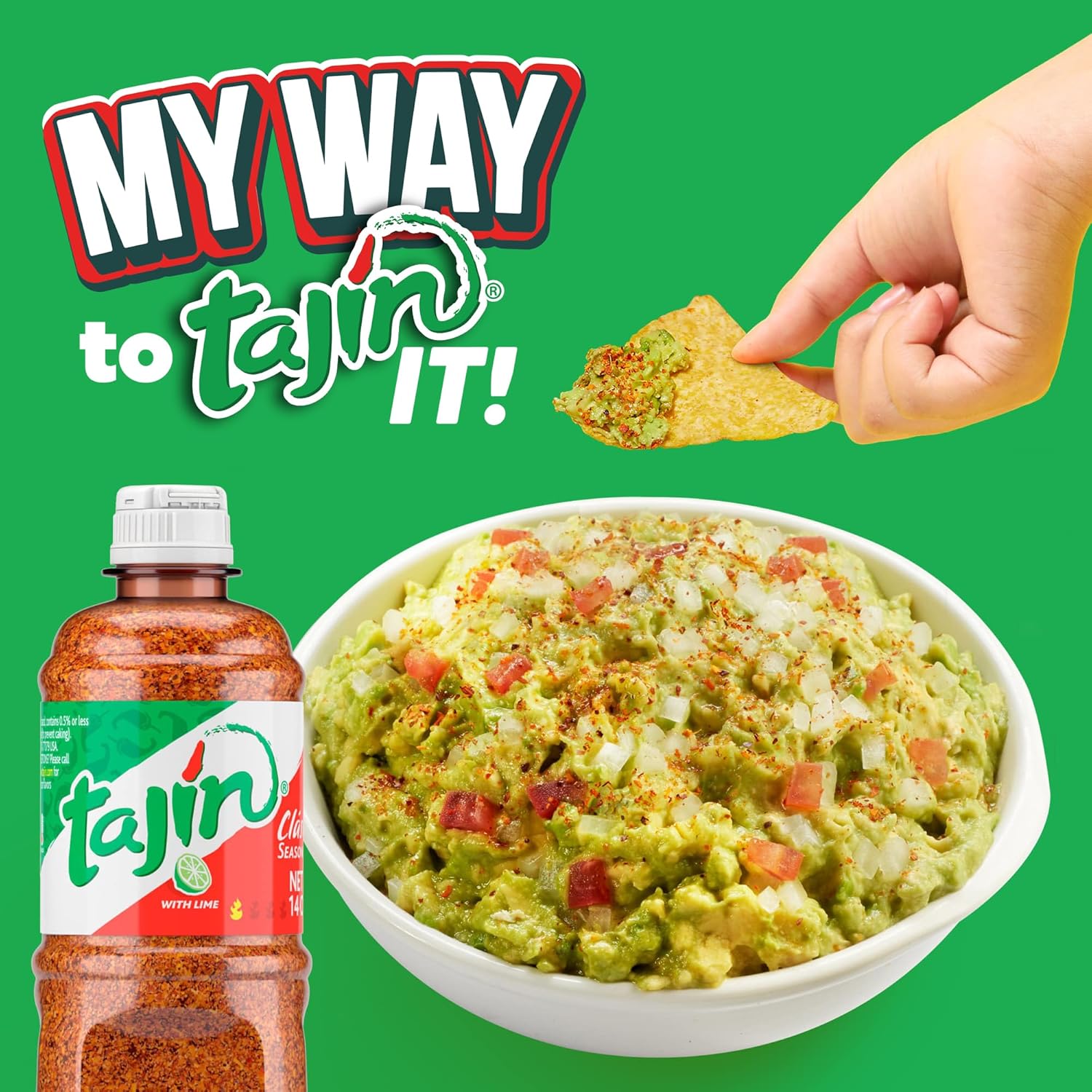 Tajin Clásico Chile Lime Seasoning – Allergen-Free Spice Blend for Health-Conscious Home Kitchens