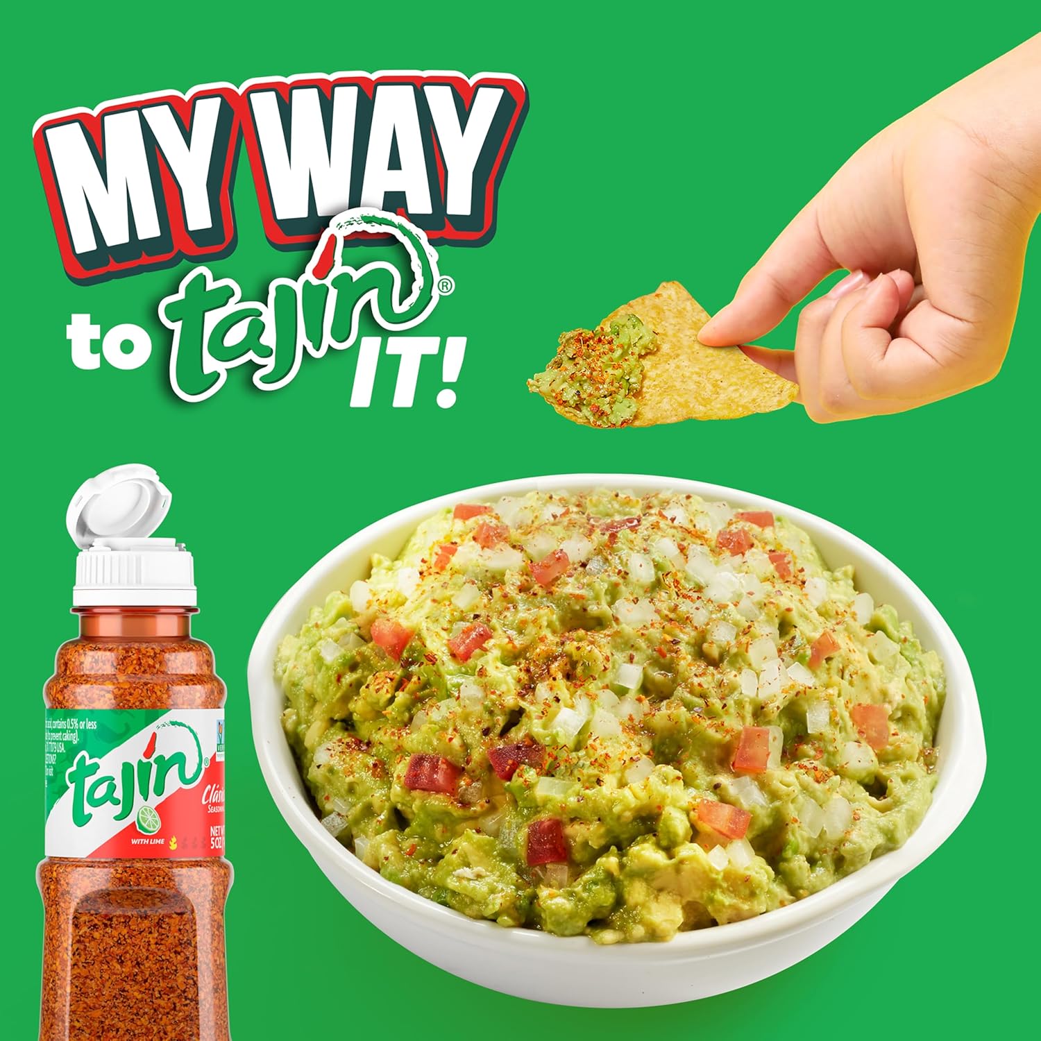 Tajín Clásico Chili Lime Seasoning – Additive-Free Flavor Boost for Mindful Snacking and Hydration