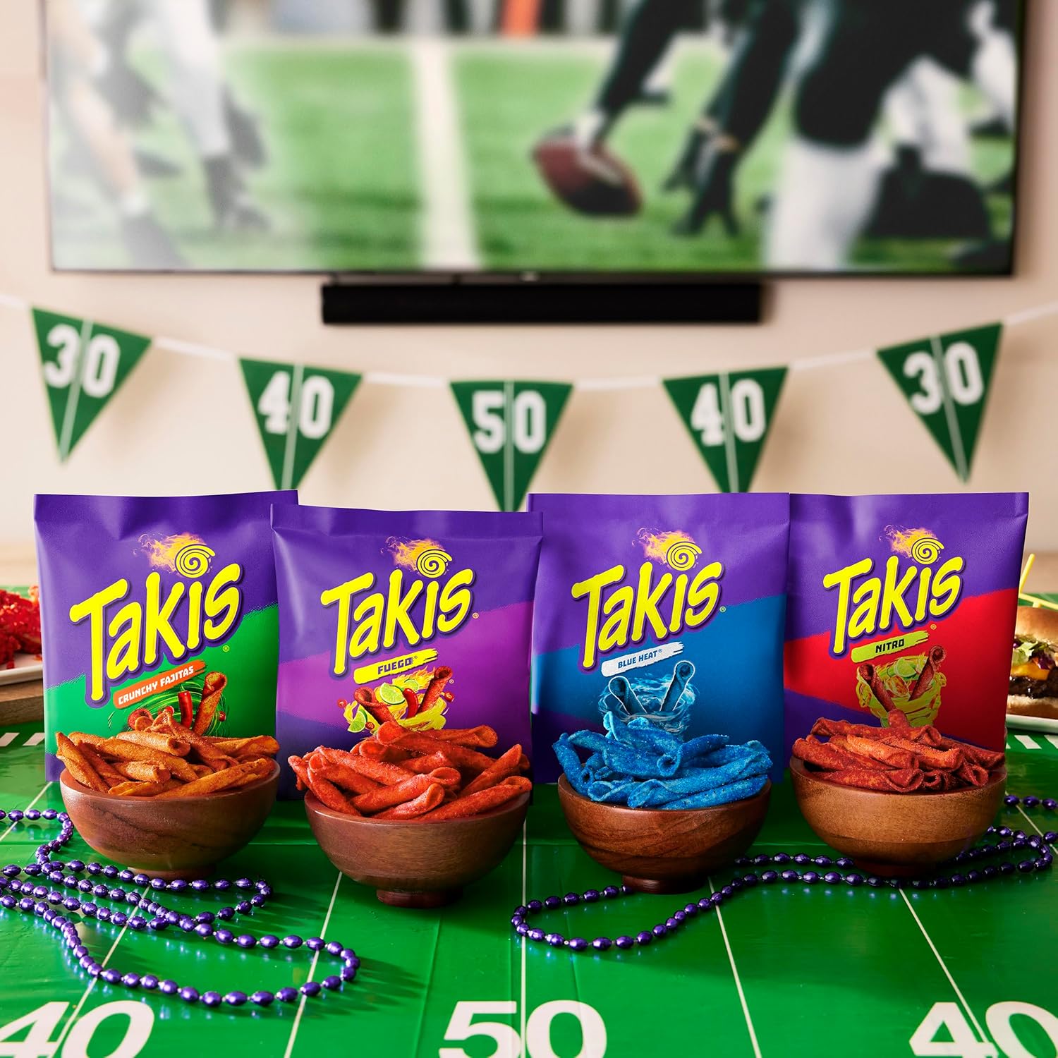 Takis Variety Pack Rolled Tortilla Chips – Parent-Approved School Snack Assortment, 18 Pre-Portioned 1 oz Bags