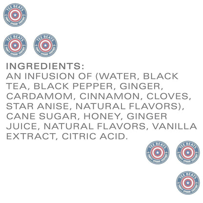 TAZO Classic Chai Black Tea Concentrate – Clean Label Concentrate for Intentional Kitchen Counters, 32 oz