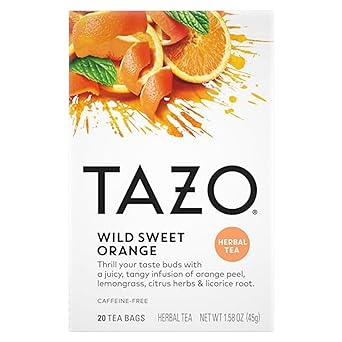 TAZO Passion Herbal Tea – Hotel Conference and Workplace Desk Herbal Alternative to Black Coffee