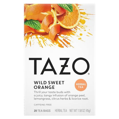 TAZO Passion Herbal Tea – Hotel Conference and Workplace Desk Herbal Alternative to Black Coffee
