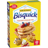 Betty Crocker Bisquick Original Mix – Homemade Waffle Batter Kids Love for Sunday Brunch at Home