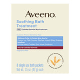 Aveeno Fragrance-Free Baby Bath Packets – Gentle, Dye-Free Oatmeal Soak Safe for Sensitive Skin