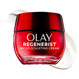 Olay Fragrance-Free Facial Cream – Calming Bedtime Routine for Sensitive, Aging Skin