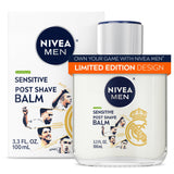 NIVEA MEN Real Madrid Post Shave Balm – Heritage Aftershave Crafted with VitaminPro Complex for Refined Daily Grooming