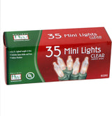 Brilliant Living Clear Mini Light Set – Covered Porch & Umbrella Wrap, Indoor/Outdoor Dual-Use