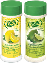True Lemon Two Pack - Practical Holiday Gift for Mom Who Loves to Cook, Lemon and Lime Shaker Duo