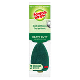 Scotch-Brite Heavy Duty Dishwand Refills – Outdoor Patio and Grate Cleaning Refills, 10 Heavy-Duty Dishwand Heads