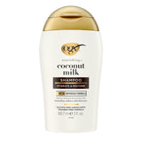OGX Coconut Milk Moisturizing Shampoo, Salon-Quality Restoring Shampoo for Damaged Hair, High-End Haircare Experience, 25.4 fl. oz
