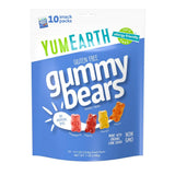 YumEarth Organic Gummy Bears – After School Kids Snack, Organic Individually Wrapped Gummies