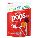 YumEarth Organic Lollipops - No Artificial Dye Candy Colored with Real Fruit and Vegetable Juices, 40 Count