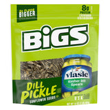 BIGS Sunflower Seeds Vlasic Dill Pickle 16 oz – Study Snack for Concentration and Crunch Breaks