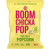 Angie's BOOMCHICKAPOP Sea Salt Popcorn – Non-GMO After-School Snack Safe for Picky Eaters
