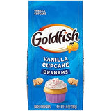 Goldfish Grahams Sweet Snacks for School Lunchboxes, 6.6 oz Resealable Bag