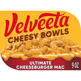 Velveeta Cheesy Bowls Ultimate Cheeseburger Mac – Dorm Room Microwave Dinner for Hungry College Kids, 9 oz