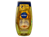 Nivea Shower Oil 200 ml – Elegant Velvet-Foam Cleansing Oil for an Elevated Guest Bathroom