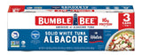 Bumble Bee Solid White Tuna Packed in Water – Easy Lunchbox Filling for School and Daycare, 29g Protein