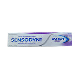 Sensodyne Rapid Relief Sensitive Toothpaste - 80 gm Two-Pack for Safe Whitening Without Harsh Abrasives