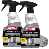 Weiman Stainless Steel Cleaner & Polish – Holiday Gift for Mom, Award-Winning Stainless Care Set