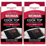 Weiman Cook Top Scrubbing Pads – Streak-Free Polish Pads for a Polished Kitchen Aesthetic