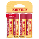 Burt's Bees Natural Lip Moisturizer Bulk – Intentional Everyday Essential for Capsule Bathroom and Travel Kit