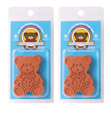 Brown Sugar Bear Original Brown Sugar Saver – Natural Reusable Alternative to Chemical Moisture Packs, Terracotta 2 Pack