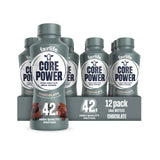 Core Power Elite High Protein Shake – Post-Game Nutrition for Team Sport Players, Chocolate 42g, 14oz, 12 Pack