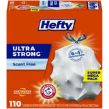 Hefty Ultra Strong 13 Gallon Trash Bags – Portable Outdoor Hauler Bag for Patio, Picnic, and Garage Cleanup, 80 Count