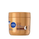 NIVEA Cocoa Butter Body Cream with Deep Nourishing Serum – Lightly Fragranced Body Cream for Stress-Relief Evenings, 16 Ounce Jar