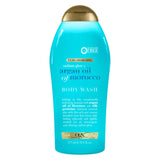 OGX Extra Hydrating Body Wash – Holiday Stocking Stuffer and Housewarming Present for Beauty Lovers, Argan Oil 19.5 fl oz