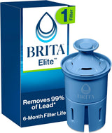 Brita Elite Water Filter – Child-Safe Drinking Water for Grandparent Home, 120-Gallon Longlast Replacement Cartridge