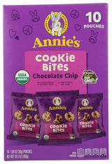 Annie's Organic Mini Chocolate Chip Cookies – Better-for-You Portion-Controlled Snack Pouches