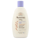 Aveeno Baby Lavender Vanilla Calming Bath – Soothing Oat Extract 2-in-1 Cleanser for Mindful Bedtime Self-Care Routine