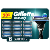 Gillette Mach3 Razor Blades for Men – Skin-Friendly Daily Shave for the Self-Care Routine, 10-Count Refills