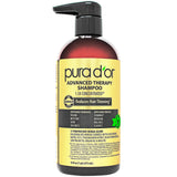 PURA D'OR Biotin Hair & Body Wash – Gym Bag Essential, Post-Workout Cleanse 16 Fl Oz