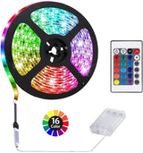 VOLTRONIC GlowStrip Battery LED Strip – Fire Hazard Free Lighting for Homes with Kids and Pets