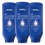 NIVEA In Shower Body Lotion as a Housewarming Self-Care Present, Luxe Hydration Gift for Her, Pack of 6