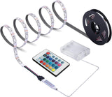 GlowVibe Cool-to-Touch LED Strip – Playroom Accent Lighting with 16 Color Options for Children